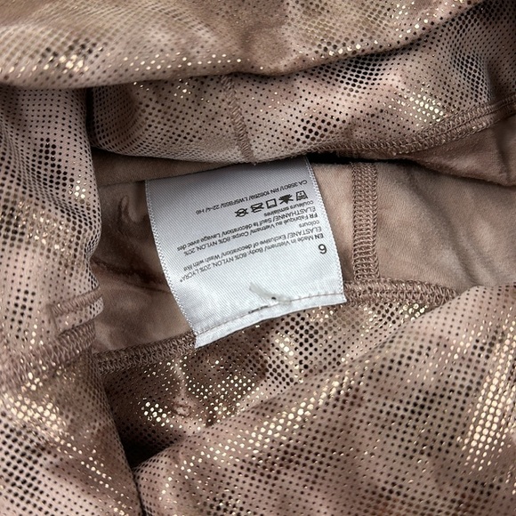 Lululemon Align High-Rise Pant 25" *Shine Diamond Dye Misty Shell Cacao Diffuse - Picture 4 of 5